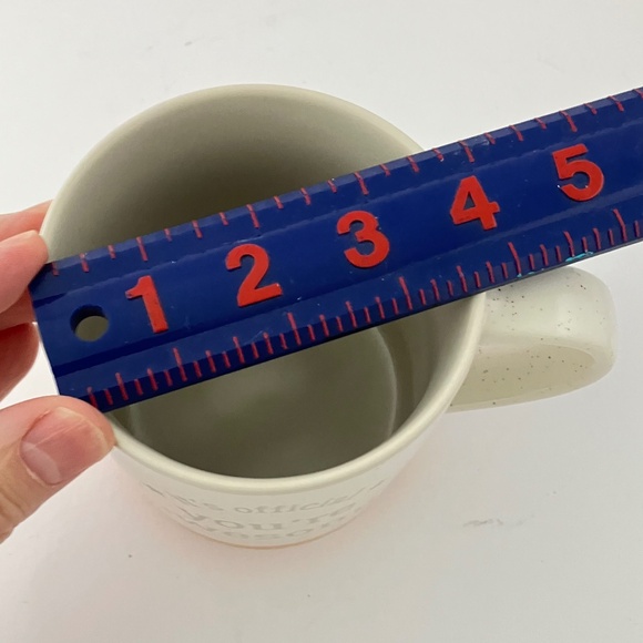 Threshold It's Official You're Awesome Embossed 16 oz. Stoneware Coffee Mug Cup - Picture 7 of 8